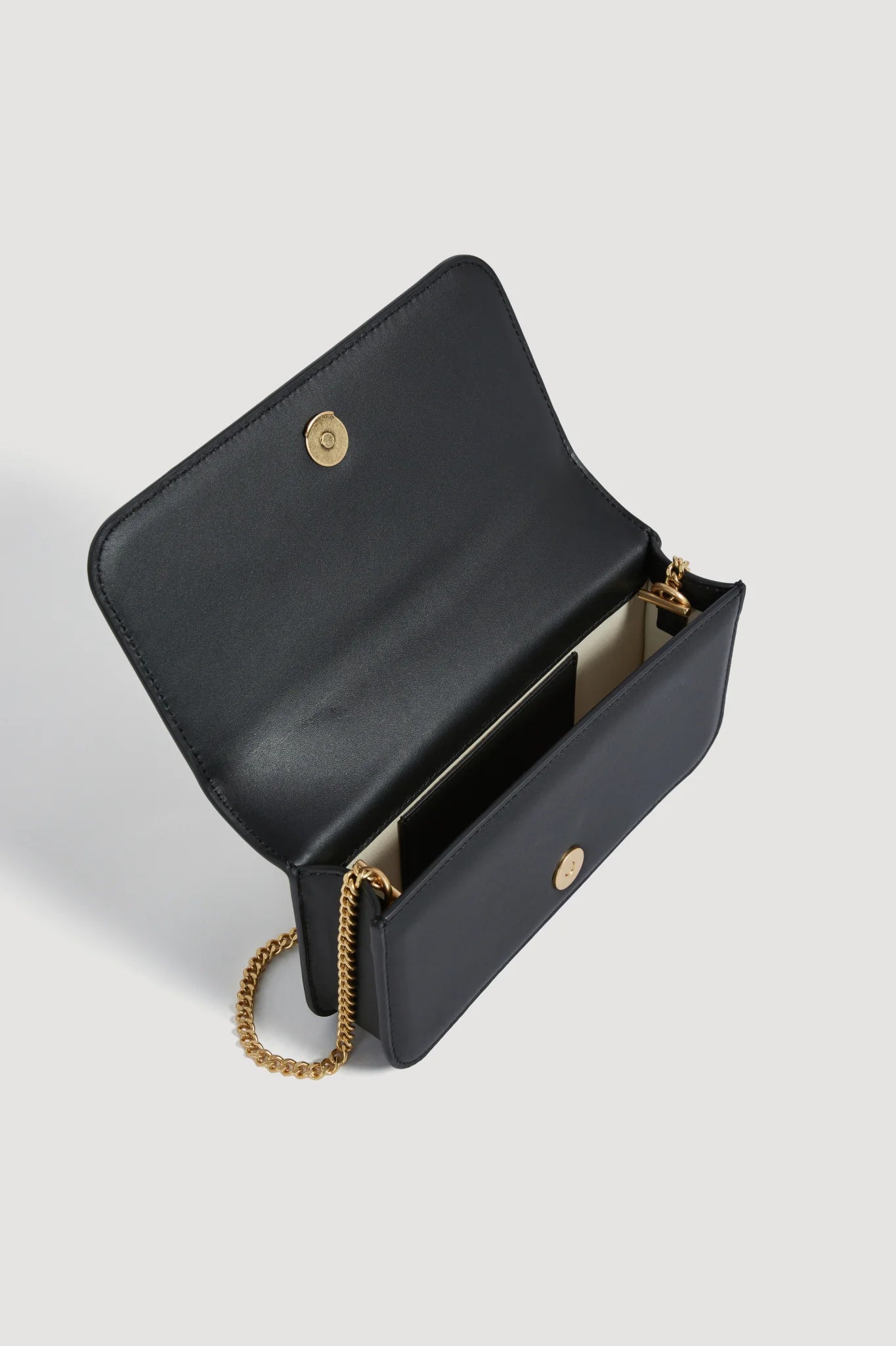 Alessia Flower Clutch - Black