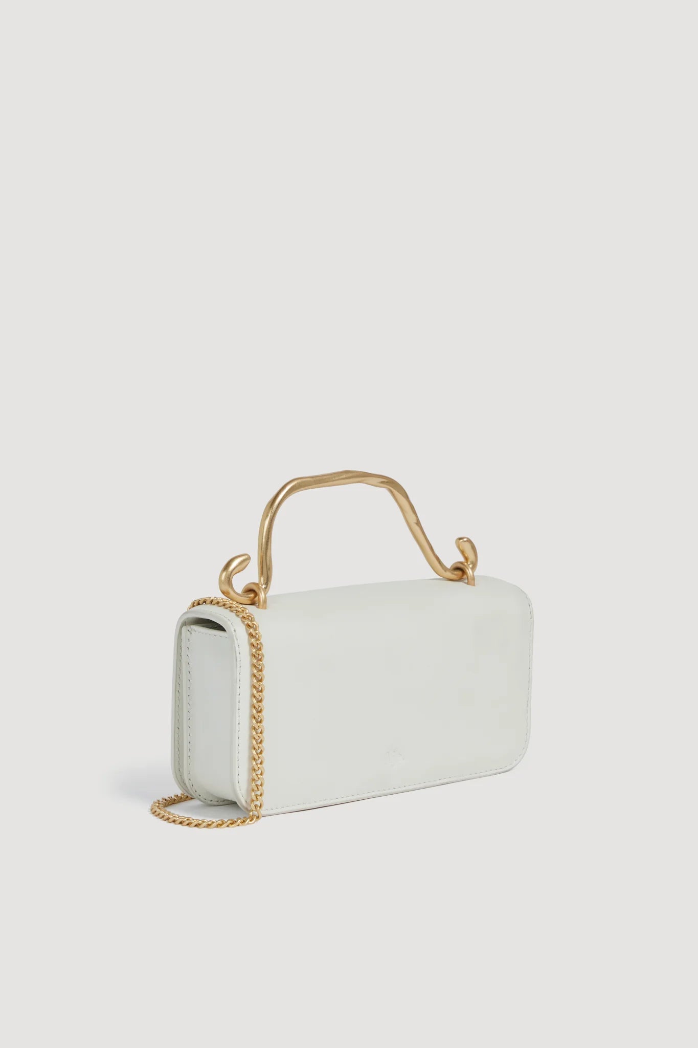 Alessia Flower Clutch - Ivory