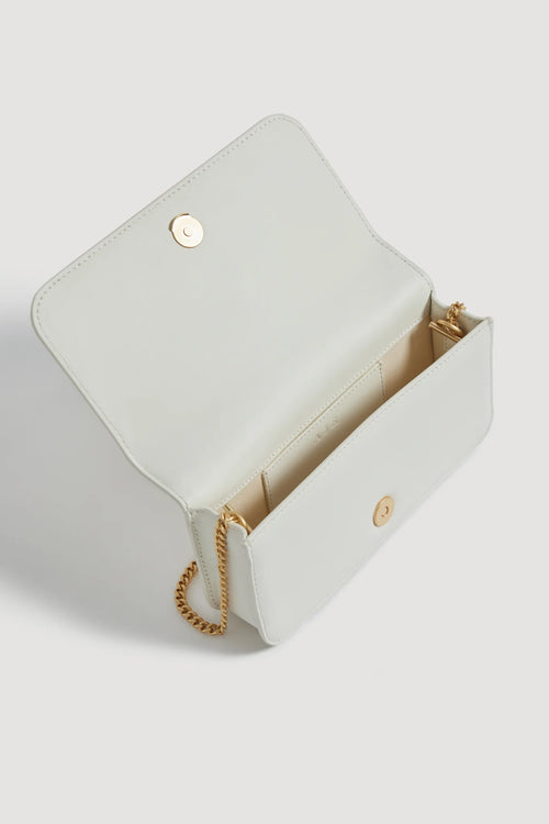 Alessia Flower Clutch - Ivory