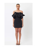 Cyprus Mini Dress - Black