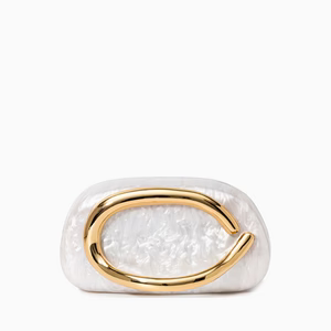 Dayja Clutch Bag - White