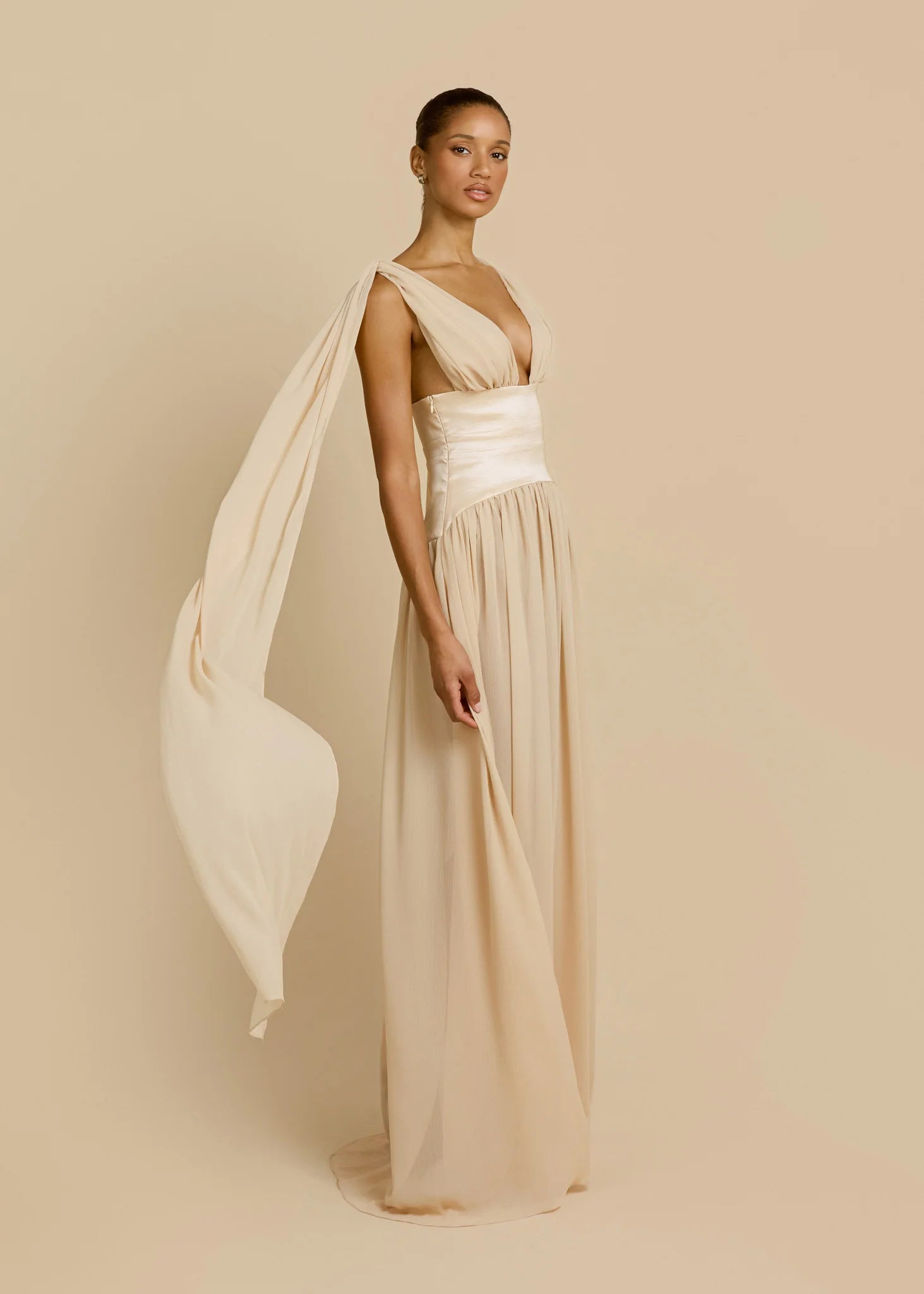 Ramona Dress - Champagne