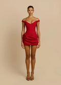 Avery Dress - Red