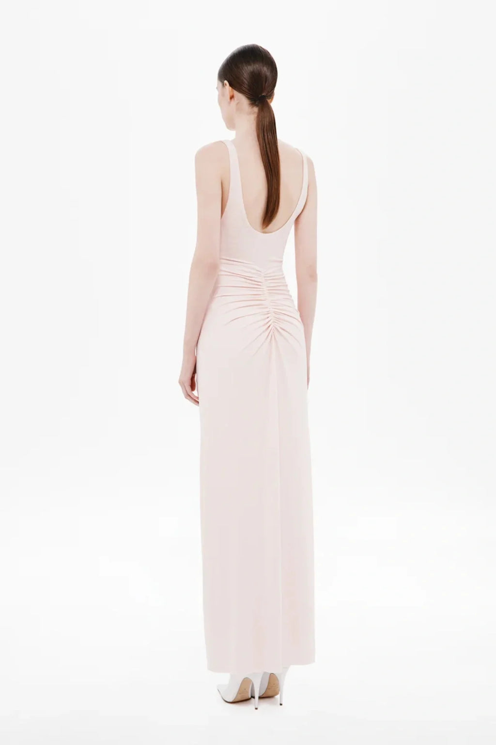 Gisele Jersey Dress - Dusty Pink