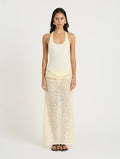Ariel Maxi Dress - Shell