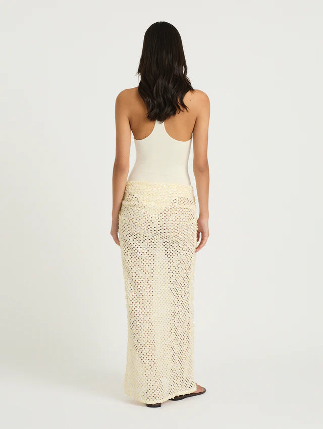 Ariel Maxi Dress - Shell