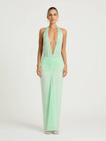 Octavia Maxi Dress - Bleached Aqua