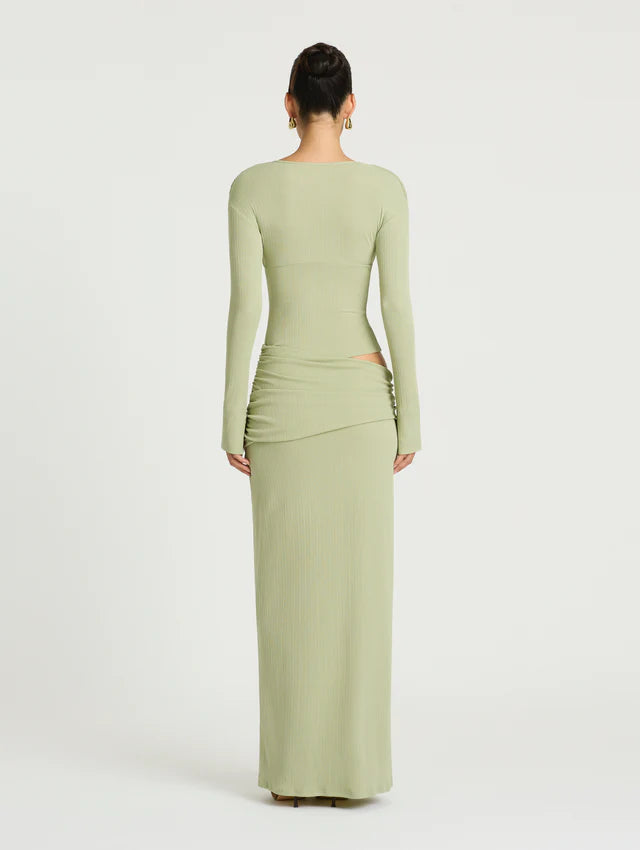 Agnes Maxi Dress - Pistachio