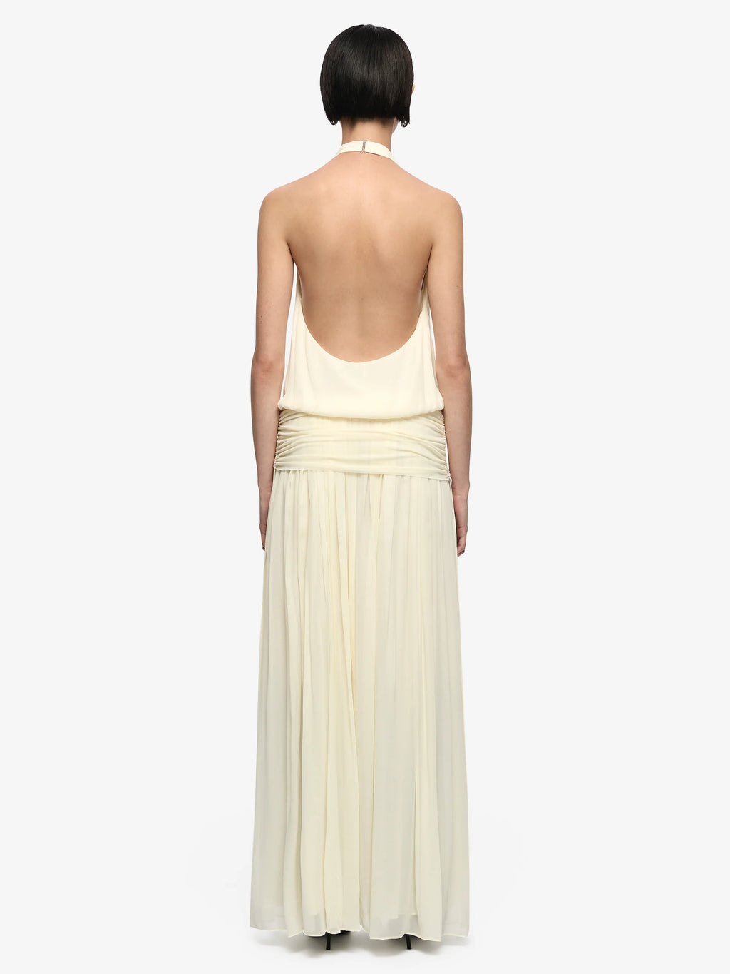 Jasmin V Maxi Dress - Lemon Sorbet