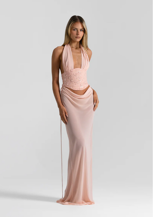 Allira Skirt - Baby Pink