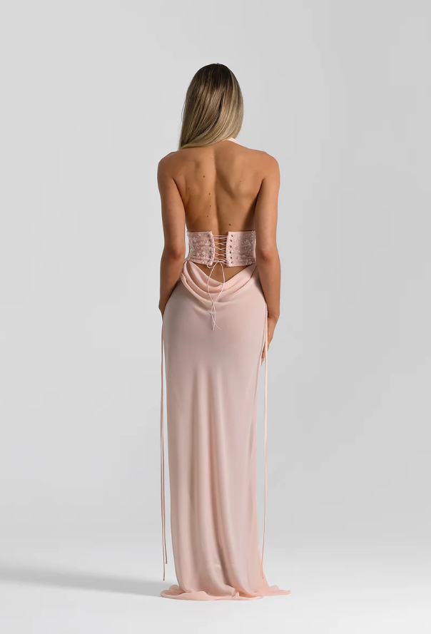Allira Skirt - Baby Pink