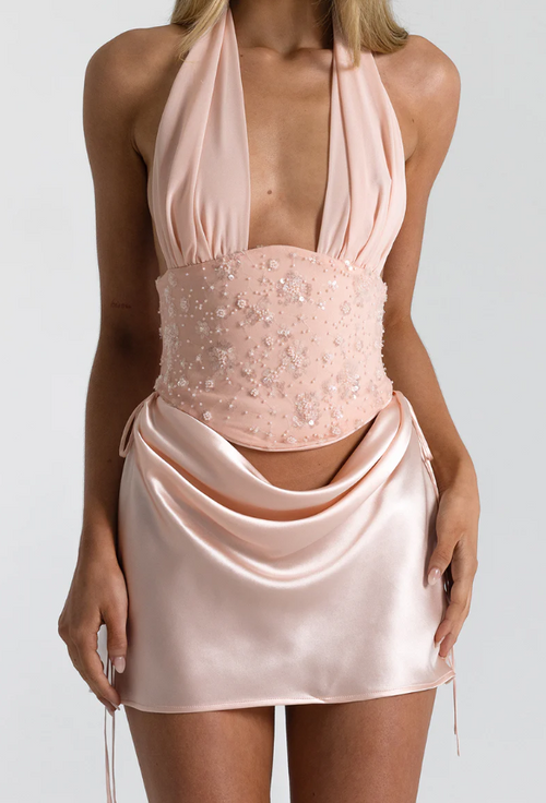 Bronte Top - Baby Pink