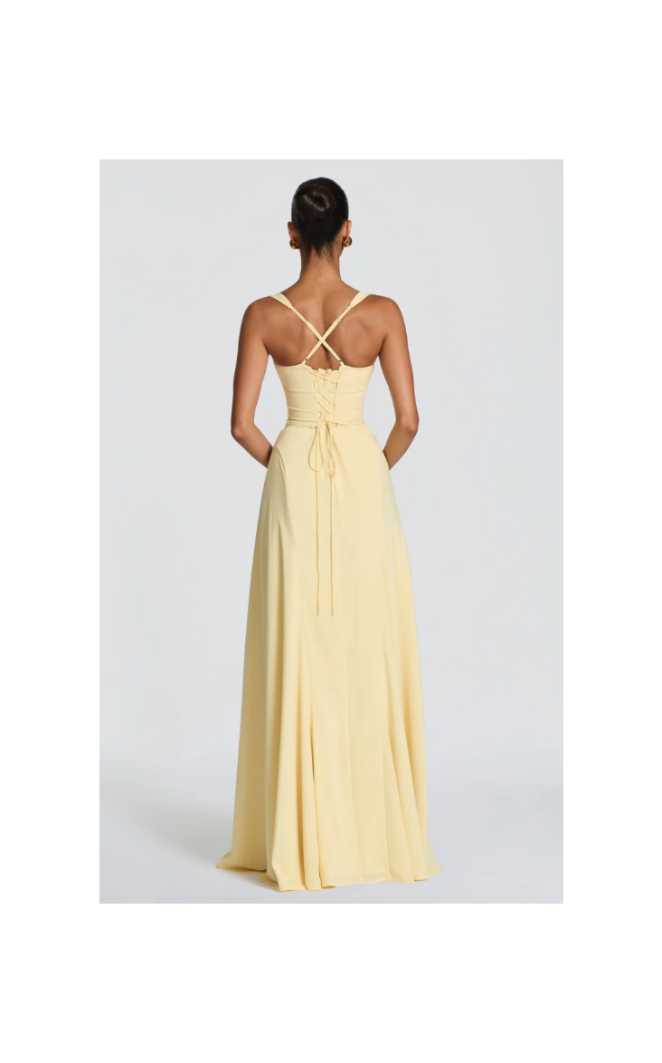 Irie Maxi Dress - Lemon