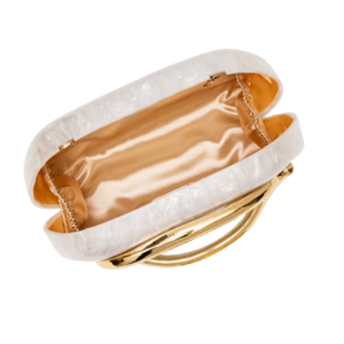 Dayja Clutch Bag - White
